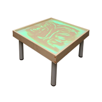 Столик на ножках для рисования песком Радуга. Подсветка RGB - «globural.ru» - Новосибирск