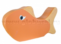 Напольная игрушка "Рыбка" с аппликацией (ВИК) - «globural.ru» - Новосибирск