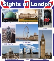 Стенд "Sights of london" - «globural.ru» - Новосибирск