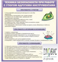 Стенд "Техника безопасности при работе с утюгом" - «globural.ru» - Новосибирск