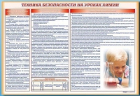 Стенд-уголок "Техника безопасности на уроках химии" - «globural.ru» - Новосибирск