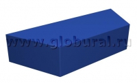 Трапециадальный пуфик 120*44*25см (ВИК) - «globural.ru» - Новосибирск