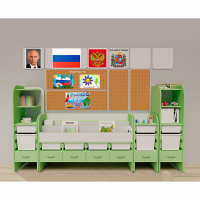 Уголок патриотического воспитания для дошкольников "Россия" Максимальный - «globural.ru» - Новосибирск