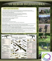 Стенд "Огневая подготовка" (вариант 3) - «globural.ru» - Новосибирск