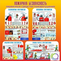 Стенд "Пожарная безопасность" (вариант 2 в ассортименте) - «globural.ru» - Новосибирск