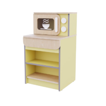 Модуль с микроволновкой из коллекции «НЕГА» (желтый) - «globural.ru» - Новосибирск