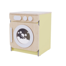 Стиральная машина из коллекции «НЕГА» (желтый) - «globural.ru» - Новосибирск