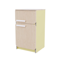 Холодильник из коллекции «НЕГА» (желтый) - «globural.ru» - Новосибирск