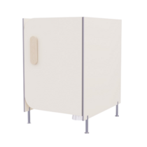 Гигиеническая кабинка из коллекции «НЕГА» (цвет бежевый) - «globural.ru» - Новосибирск