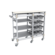 Тележка 2-х секционная для учебных наборов и цифровых лабораторных комплексов SenseDisc - «globural.ru» - Новосибирск