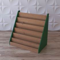 Стеллаж-витрина для книг "Познавательная горка" - «globural.ru» - Новосибирск