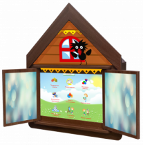 Логопедический комплекс "Домик Антошки" (навесной) - «globural.ru» - Новосибирск