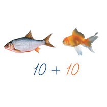 Счетный материал на магнитах "Рыбки". - «globural.ru» - Новосибирск