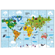 Коврик для логобота Пчелка "Карта Мира" - «globural.ru» - Новосибирск