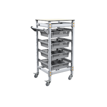 Тележка 1-секционная для учебных наборов и цифровых лабораторных комплексов SenseDisc - «globural.ru» - Новосибирск