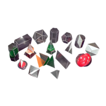 Набор прозрачных геометрических тел с сечениями (разборный) - «globural.ru» - Новосибирск