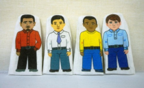 Набор пальчиковых кукол "Расы" - «globural.ru» - Новосибирск