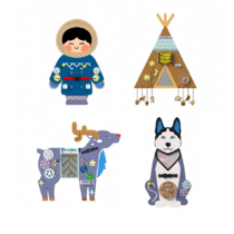 Набор бизибордов "Северная сказка" - «globural.ru» - Новосибирск