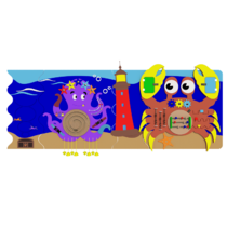 Набор-мини 2 «Морские обитатели» - «globural.ru» - Новосибирск