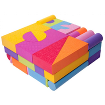 Конструктор мягкий 48 блоков ( вариант 3) - «globural.ru» - Новосибирск