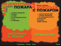 Основы пожарной  безопасности. (Электронное учебное пособие по курсу ОБЖ) - «globural.ru» - Новосибирск