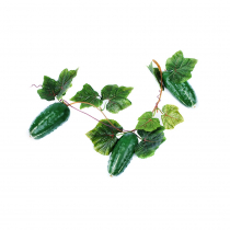 Муляж "Ветка огурцов" - «globural.ru» - Новосибирск