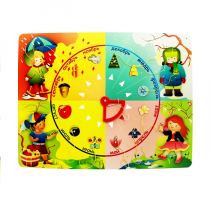 Дидактическая панель "Времена года" - «globural.ru» - Новосибирск