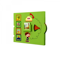 Дидактическая панель "Берегись огня" ситуации на улице - «globural.ru» - Новосибирск