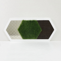 Декоративная тактильная панель 3в1 - «Сталь, Трава, Колючки» - «globural.ru» - Новосибирск