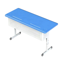 Стол ученический двухместный регулируемый с перфорированным экраном гр.р.  3-7 - «globural.ru» - Новосибирск