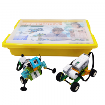 Набор для занятий робототехникой Ведушка с пластиковым боксом для хранения деталей - «globural.ru» - Новосибирск