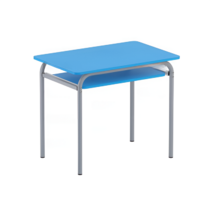 Стол компьютерный на металлокаркассе 1200х600х760 (синий/серый) - «globural.ru» - Новосибирск