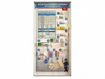 Стенд "Состав автомобильной аптечки" с оригинальными образцами - «globural.ru» - Новосибирск