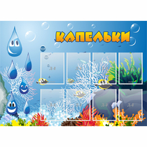 Стенд "Капельки" - «globural.ru» - Новосибирск