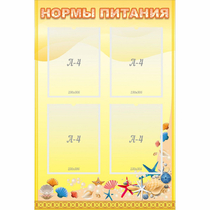 Стенд "Нормы питания" - «globural.ru» - Новосибирск