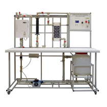 Комплект учебного оборудования "Исследование теплопередачи при вынужденном течении жидкости в трубе при ее охлаждении в условиях естественной конвекции" - «globural.ru» - Новосибирск