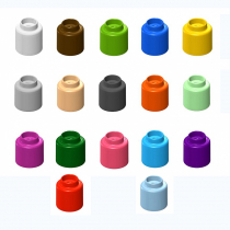  Элемент конструктора одиночный одноцветный Color Blocks 100 штук - «globural.ru» - Новосибирск