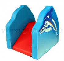 Горка "Дельфин" мини для сухого бассейна - «globural.ru» - Новосибирск