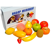 Набор муляжей фруктов 12 штук - «globural.ru» - Новосибирск