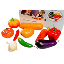 Набор муляжей овощей 10 штук - «globural.ru» - Новосибирск