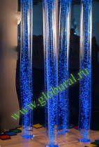 Интерактивная воздушнопузырьковая трубка «Ручеек» с пультом управления - «globural.ru» - Новосибирск