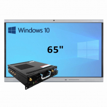 Интерактивная панель 65" (встроенный ПК Win10, Intel i5) - «globural.ru» - Новосибирск