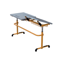 Стол ученический двухместный с механизмом многоступенчатой регулировки высоты 5-7 гр.р. - «globural.ru» - Новосибирск