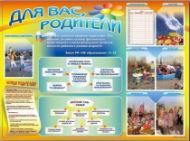 Стенд-уголок "Для вас, родители" - «globural.ru» - Новосибирск