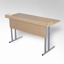 Стол ученический 'Школьник' для кабинета химии с бортиком  - «globural.ru» - Новосибирск