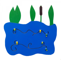 Декоративно-развивающая панель «Пруд» (вариант 1) - «globural.ru» - Новосибирск