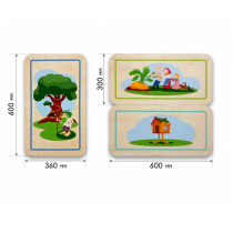 Набор стеновых панелей «Мир сказки - У Лукоморья» - «globural.ru» - Новосибирск