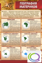 Стенд "География материков" - «globural.ru» - Новосибирск