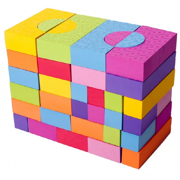 Конструктор мягкий 68 блоков - «globural.ru» - Новосибирск