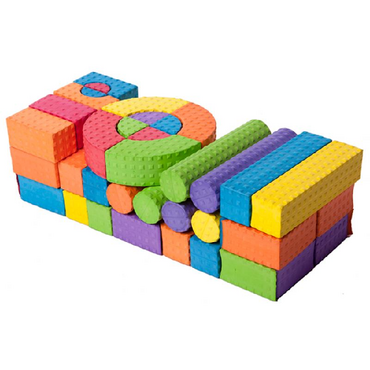 Конструктор мягкий 52 блока - «globural.ru» - Новосибирск